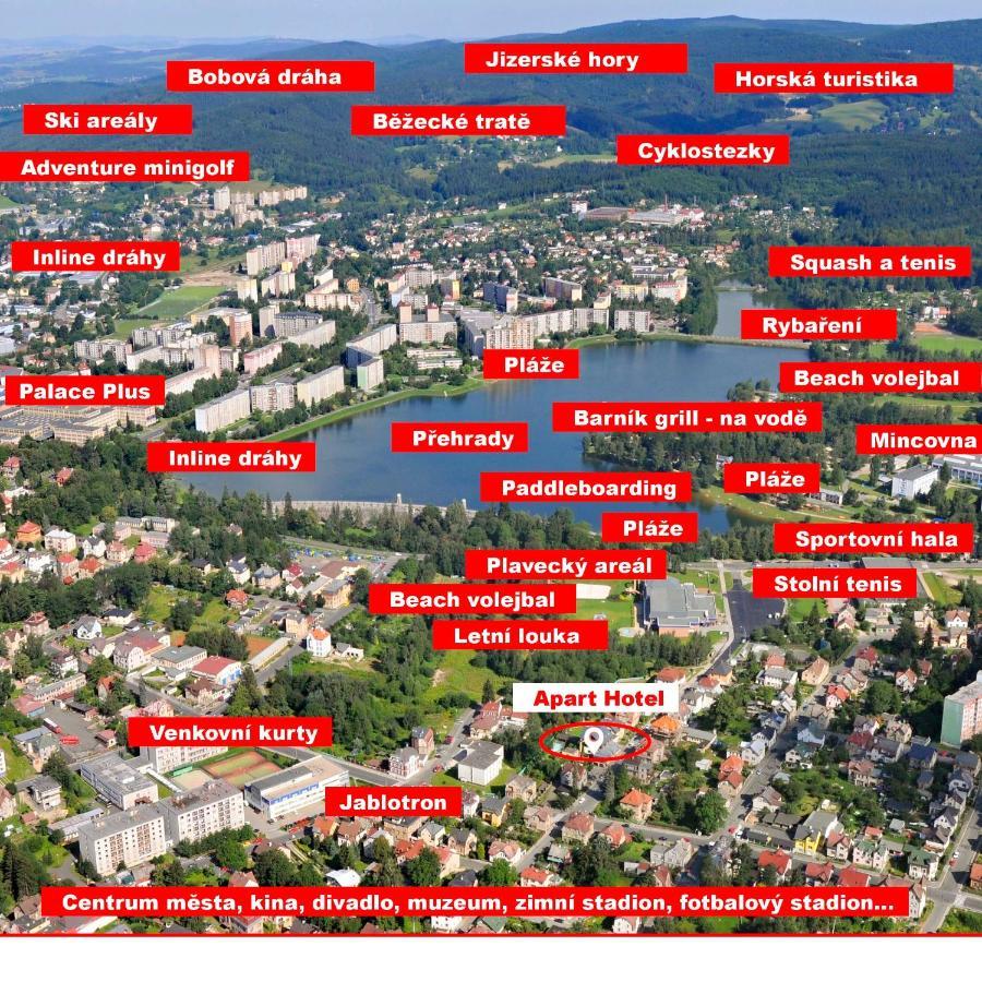 Apart Hotel Jablonec Jablonec nad Nisou Dış mekan fotoğraf
